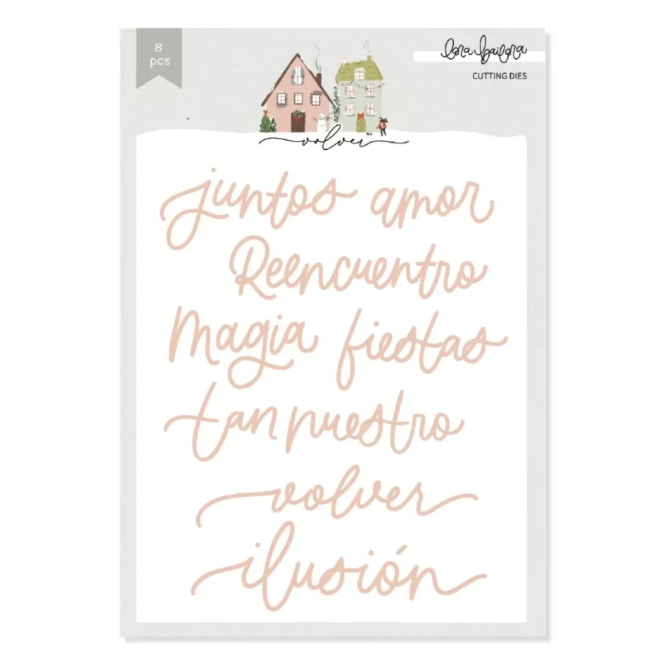 Troquel Palabras Volver Lora Bailora