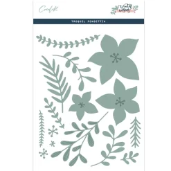 Troquel Ponsettias Winter Wishes Cocoloko