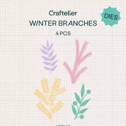 Troquel Ramas de Invierno All You Need Is Christmas Craftelier