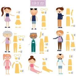 Troquel Ropa Básica Gabi Colección Infinita Iriri Estudio