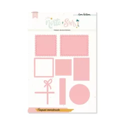 Troquel Sellos Postales Norte y Sur Lora Bailora