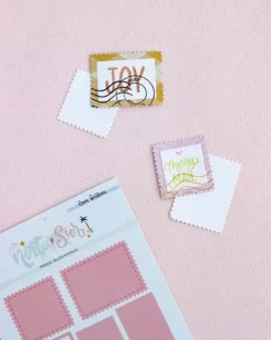 Troquel Sellos Postales Norte y Sur Lora Bailora