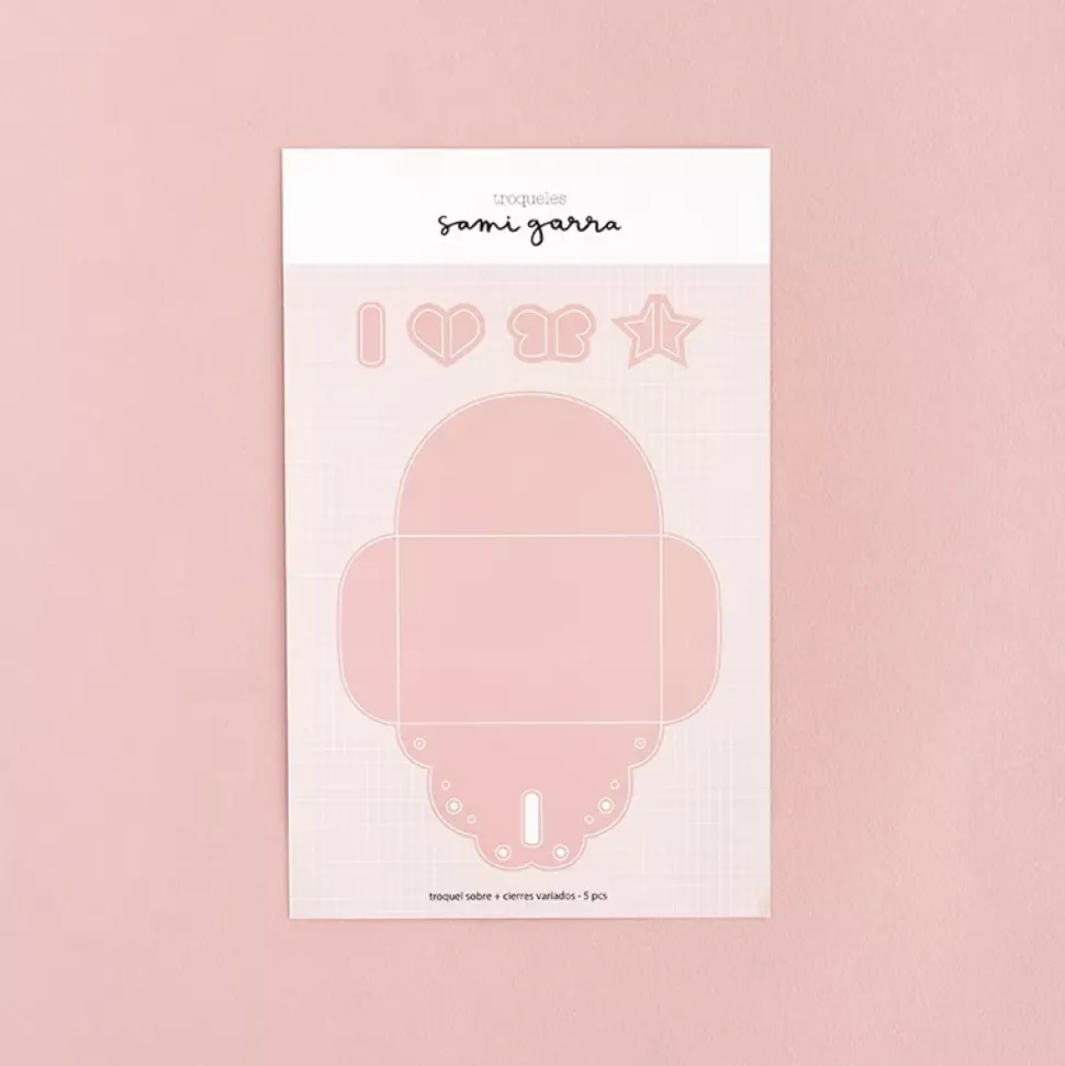 Troquel sobre + cierres variados Siempre Jane Sami Garra