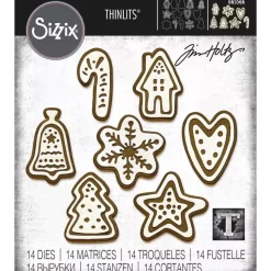 Troquel Thinlits Christmas Cookies Tim Holtz para Sizzix 665566