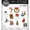 Troquel Thinlits Christmas Minis Tim Holtz para Sizzix 665567