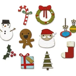 Troquel Thinlits Christmas Minis Tim Holtz para Sizzix 665567