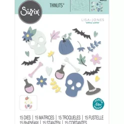Troquel Thinlits Spooky Icons Sizzix 666453