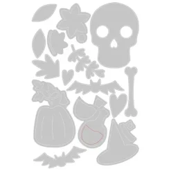 Troquel Thinlits Spooky Icons Sizzix 666453