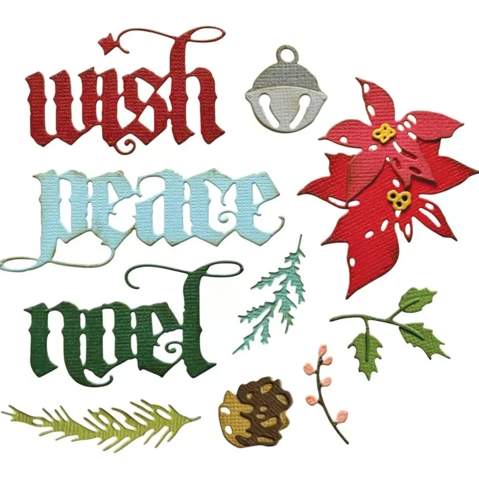 Troquel Thinlits Vault Holiday Classic Tim Holtz Sizzix