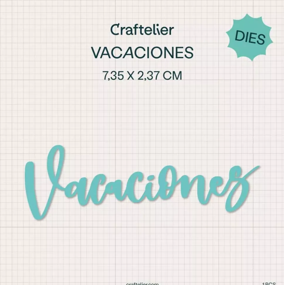 Troquel Vacaciones Craftelier