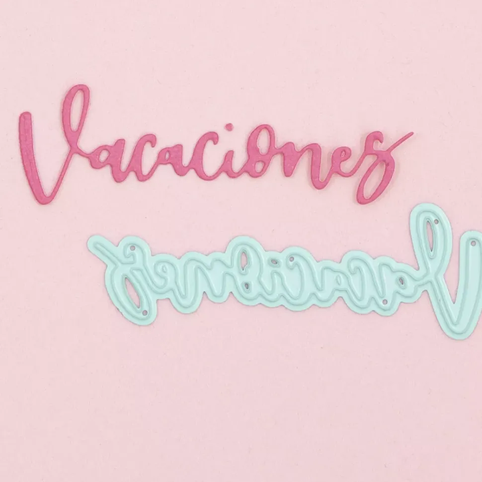 Troquel Vacaciones Craftelier