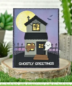 Troqueles Build-A-House Halloween Add-On Lawn Fawn