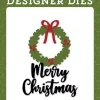 Troqueles Holly Berry Wreath Christmas Magical Echo Park