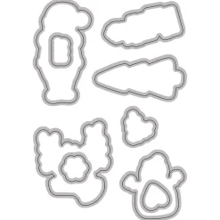 Troqueles Holly Jolly Simple Stories