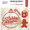 Troqueles Merry Christmas Enchantement Florilèges Design