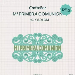 Troqueles Mi Primera Comunión Craftelier