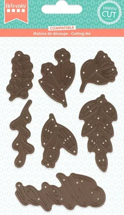 Troqueles Plantas Splendid Christmas Artemio