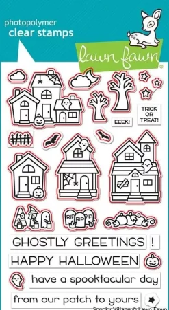 Troqueles Spooky Village Lawn Fawn