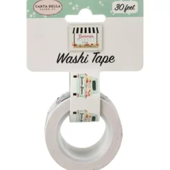 Washi Tape Blossom Truck Summer Market Carta Bella