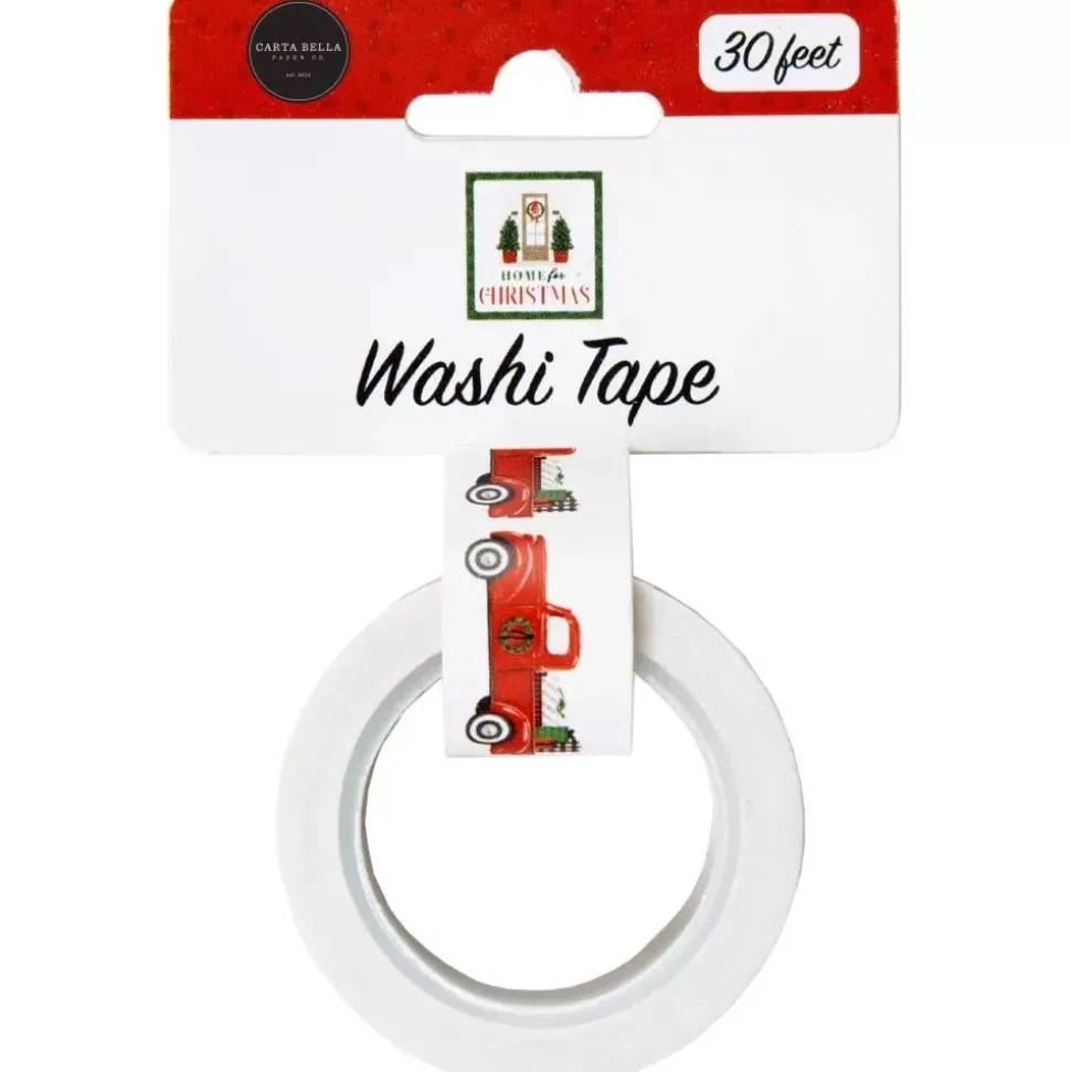 Washi Tape Christmas Trucks Home for Christmas Carta Bella