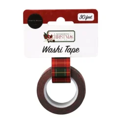 Washi tape Classic Christmas Plaid A Wonderful Christmas Carta Bella