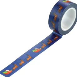 Washi Tape Dash Away Feliz Navidad Carta Bella