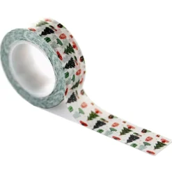 Washi Tape Festive Tree Fun Happy Holidays Echo Park