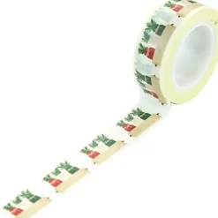 Washi tape Holiday Jars A Cozy Christmas Echo Park